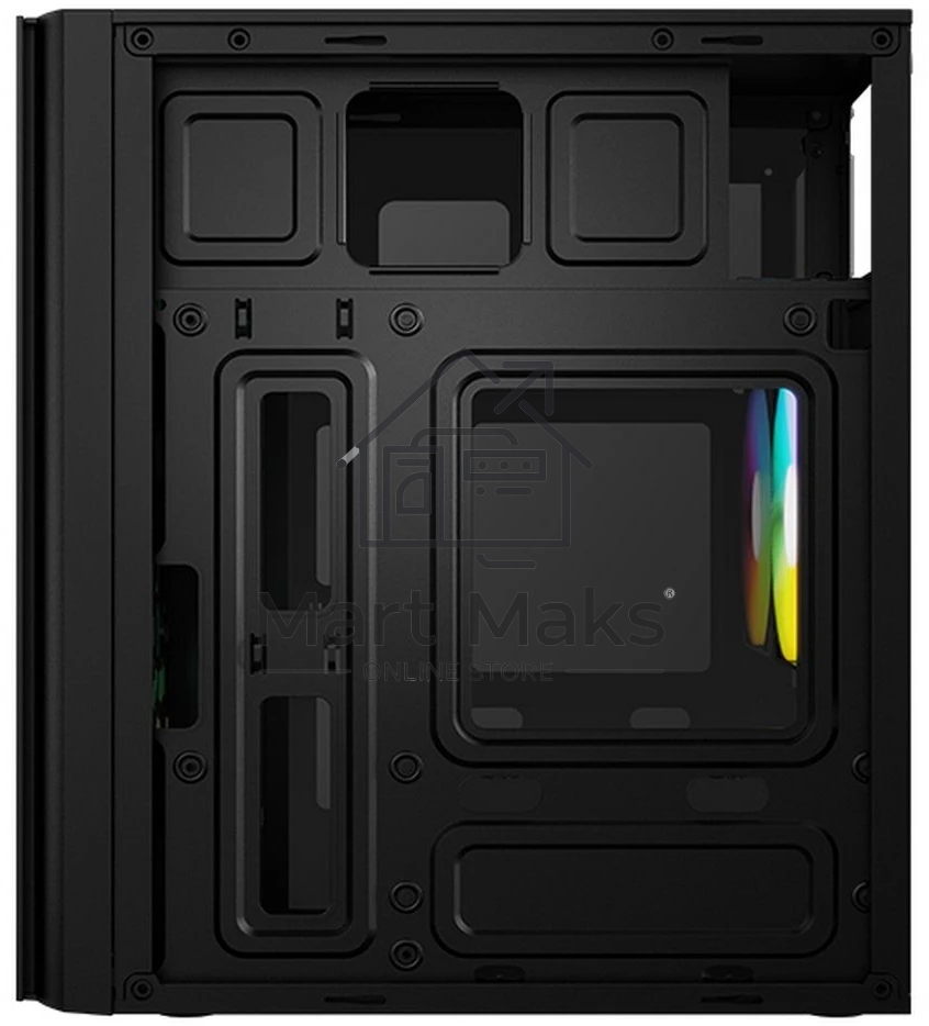 Компьютерный корпус ACD ACD M2-500 mATX, PSU 500W; USB3.0+USB1.1*2+HD Audio; FAN 3x120 mm