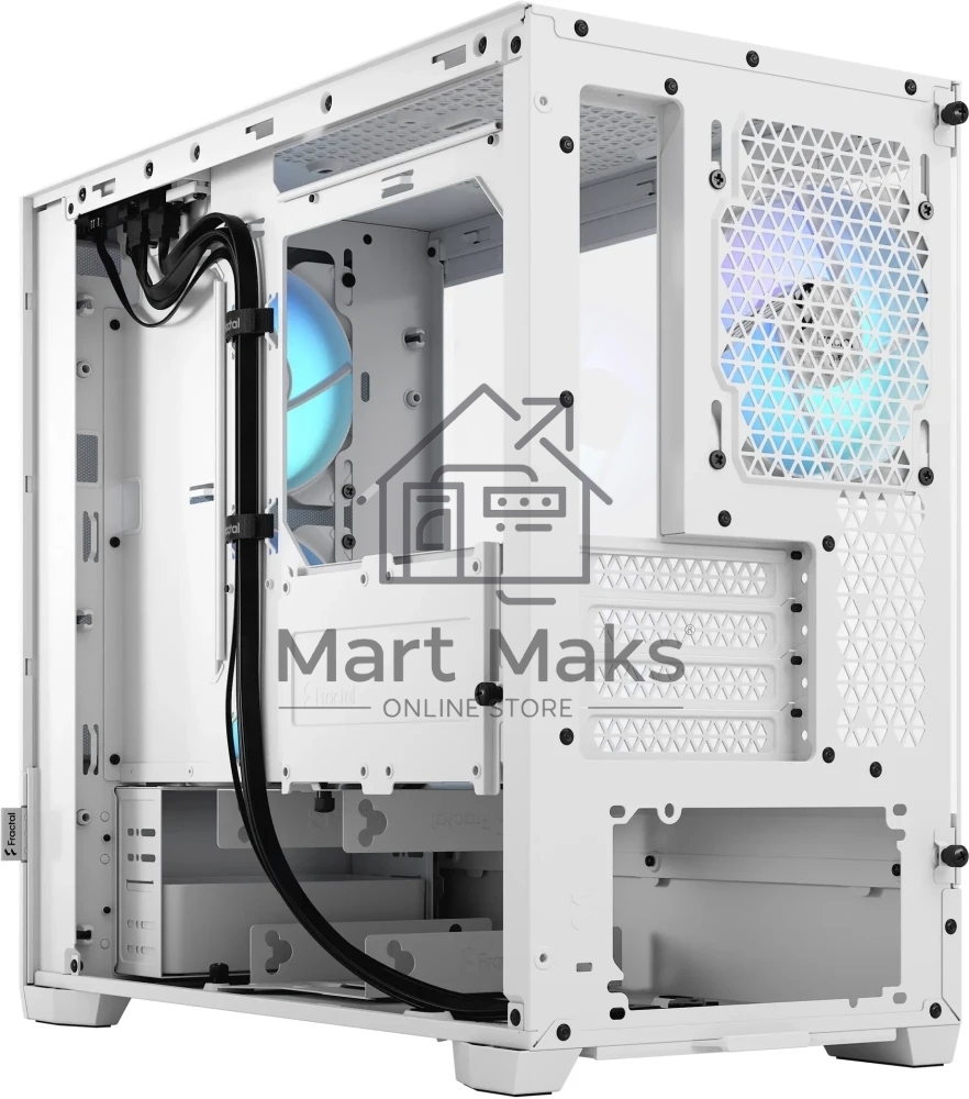 Корпус Fractal Design Pop Mini Air RGB White TG Clear Tint FD-C-POR1M-01