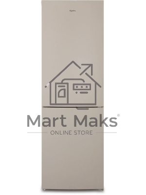 Холодильник Бирюса Б-G6027 бежевый двухкамерный 245/100л морозилка снизу