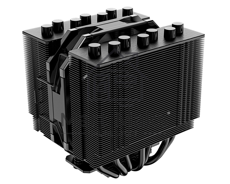 Кулер ID-COOLING SE-207-XT SLIM черный 120мм алюминий+медь 1800rpm 35db 4-pin 220W 135мм