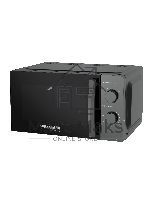 Микроволновая печь Willmark WMO-201MMG серый, 20 л, 700 Вт, переключатели - поворотный механизм