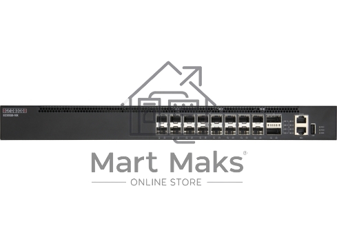 Коммутатор ECS5520-18X Edge-corE 16 x 10G SFP+ + 2 40G QSFP+ ports, 1 AC power supply, 1 optional slot for power redundancy