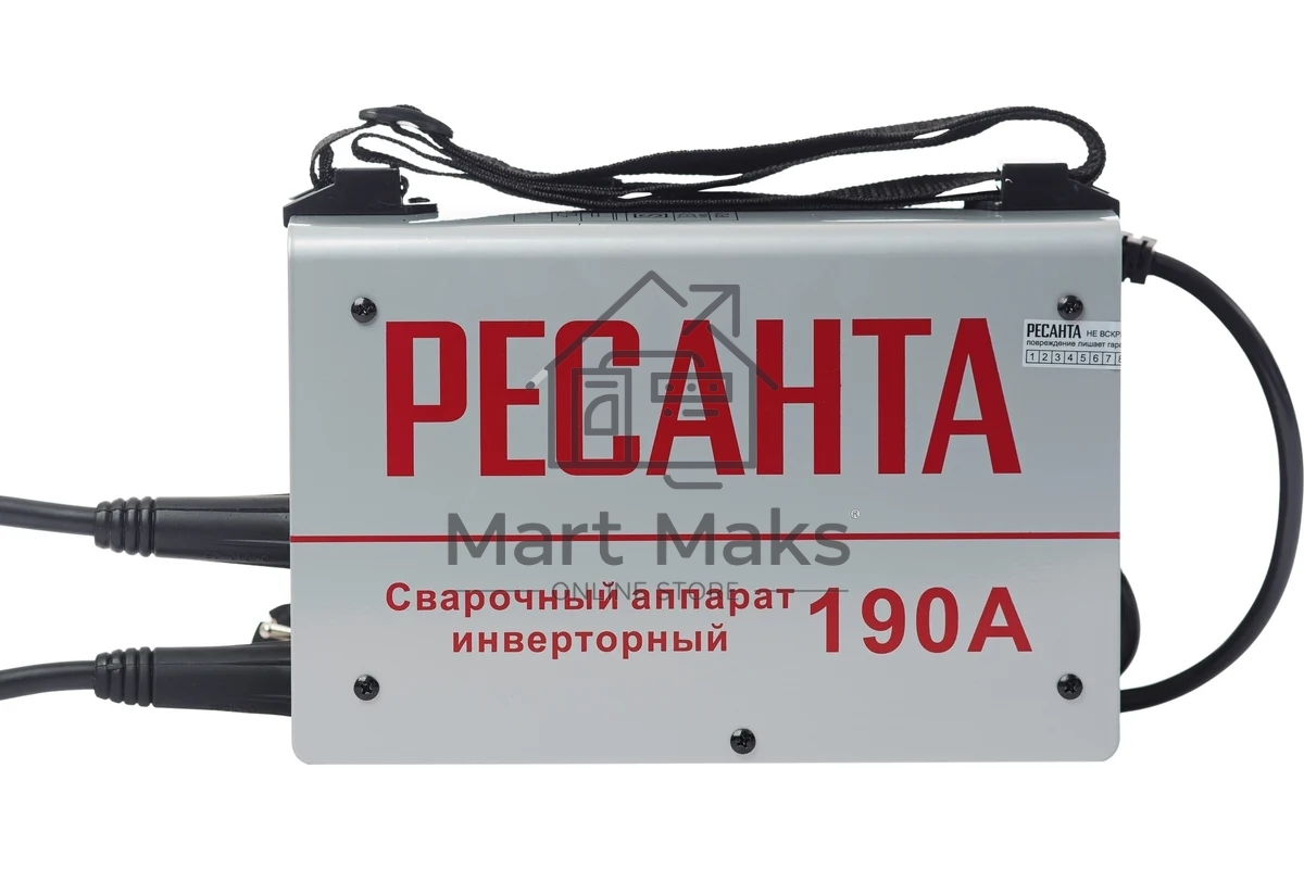 Сварочный аппарат инверторный Ресанта САИ 190 65/2