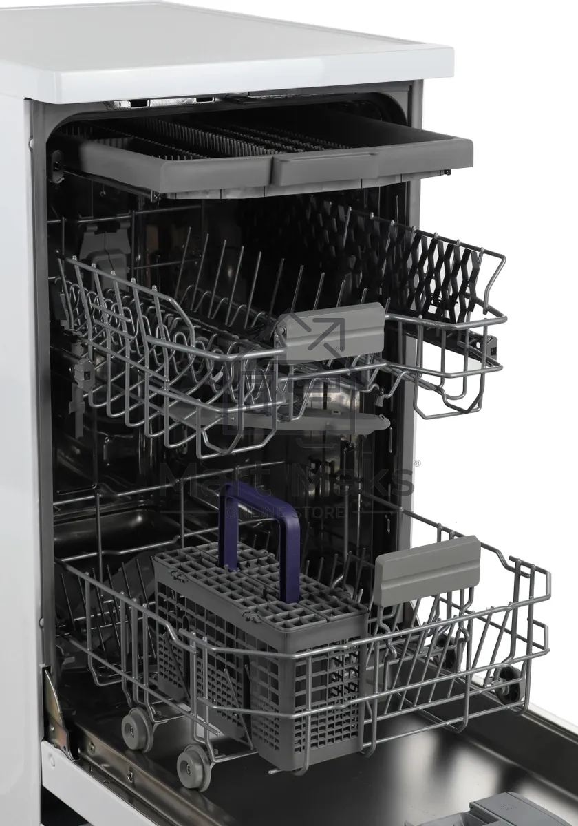 Посудомоечная машина Beko BDFS26120WQ, белая, 44.8 см, 11 компл., 46 дБ, класс A