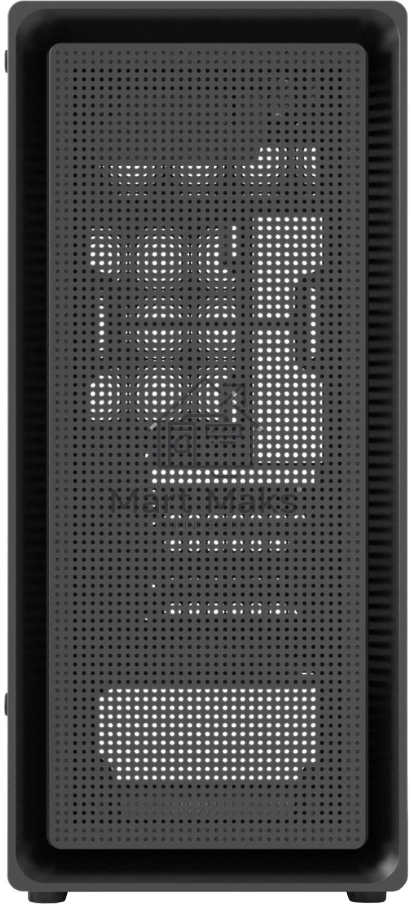 Компьютерный корпус Bloody BD-CC118 черный без БП mATX 8x120mm 2xUSB2.0 1xUSB3.0 audio bott PSU