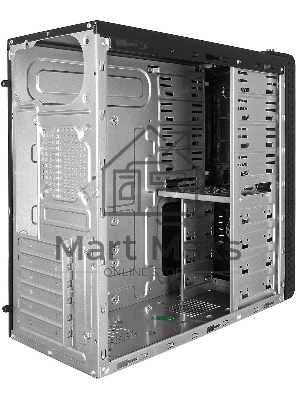 Компьютерный корпус Miditower ExeGate UN-604-UNS500 (ATX, БП UNS500 с вент. 12см, 2*USB+2*USB 3.0, аудио, черный)