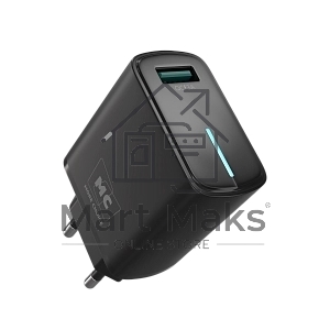 Зарядное устройство MORE CHOICE (4620202555861) NC63 СЗУ 1USB 3.0A QC3.0 15W, черный