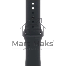 Умные часы Apple Watch SE 3 2025 A3325 44мм OLED корп.темная ночь Sport Band рем.темная ночь разм.брасл.:M/L (MEHQ4LW/A)