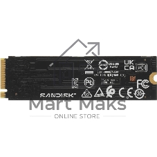 Накопитель SSD 500GB WD Blue SN5100, NVMe, M.2 2280, PCI-E 4x4 R/W - 5600/6600 Mb/s