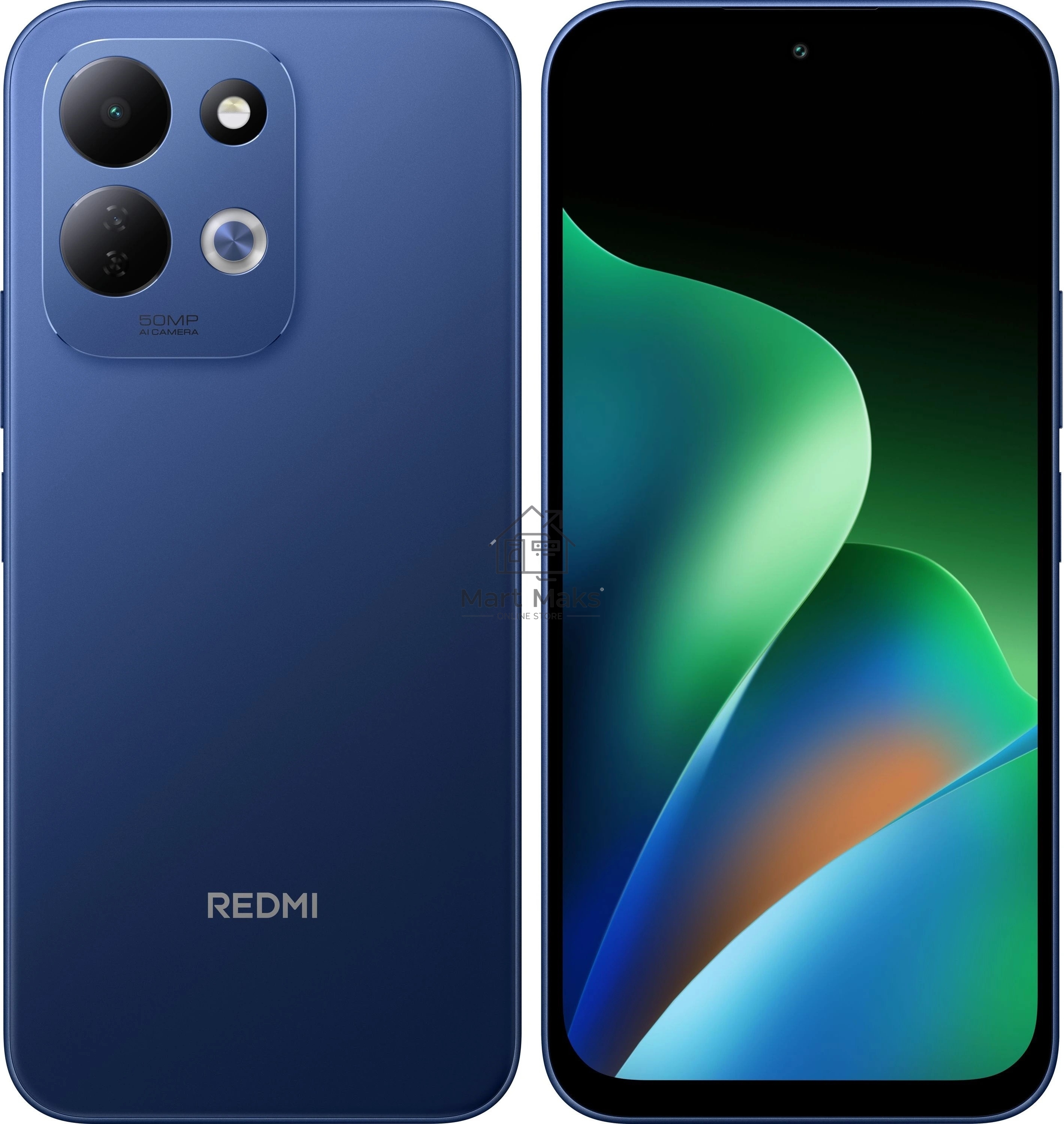 Смартфон Xiaomi Redmi 17 4Gb, 128Gb синий