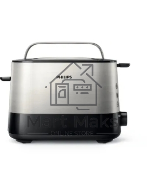Тостер Philips HD2637/90 830Вт черный/серебристый