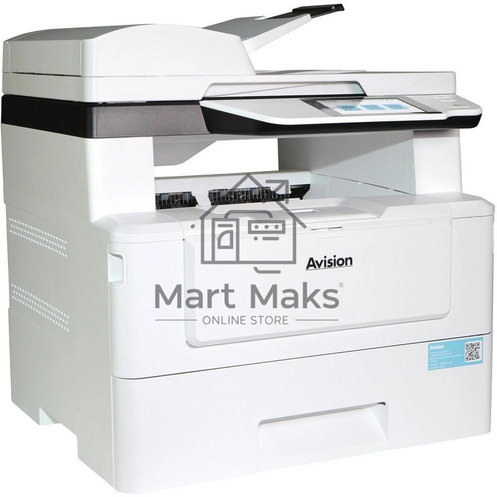 МФУ лазерный Avision AM43A Plus, A4, ч/б, печ. 43 стр/мин., скан. до 36 стр/мин., 1200x1200 dpi, Ethernet (RJ-45), USB