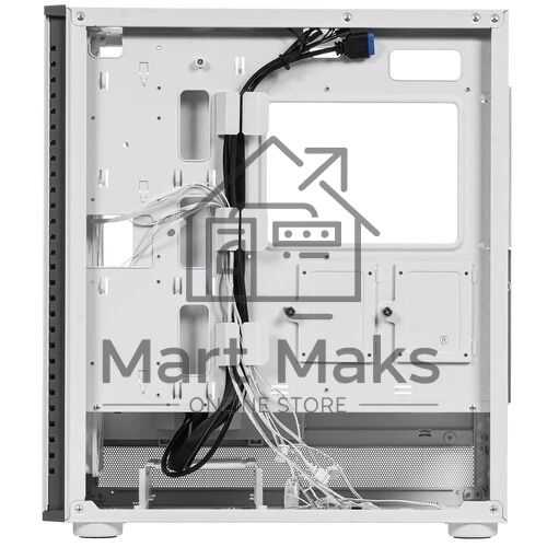 Компьютерный корпус  PCCooler ME200 MESH WH, Mesh Full Tower, белый, TG, SPCC, 3x120mm ARGB E-ATX, ATX, mATX, mITX 180/380/220mm 4x2.5