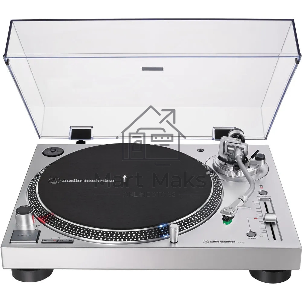 Виниловый проигрыватель Audio Technica AT-LP120XUSB-SV