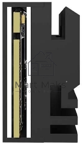 Накопитель SSD KingSpec XG7000, 2Tb, PCIe 4.0 x4, M.2 2280, NVMe, R/W 7400/6600, с радиатором