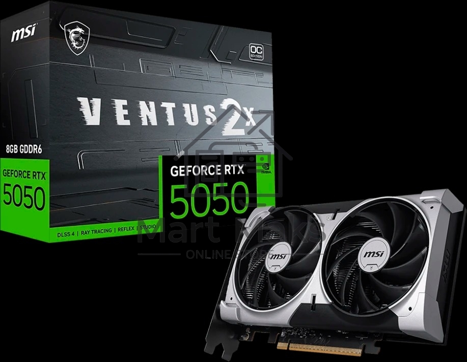 Видеокарта MSI RTX 5050 8G VENTUS 2X OC