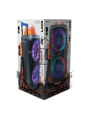 Портативная акустика Smartbuy (SBS-5240) LAVA, черный