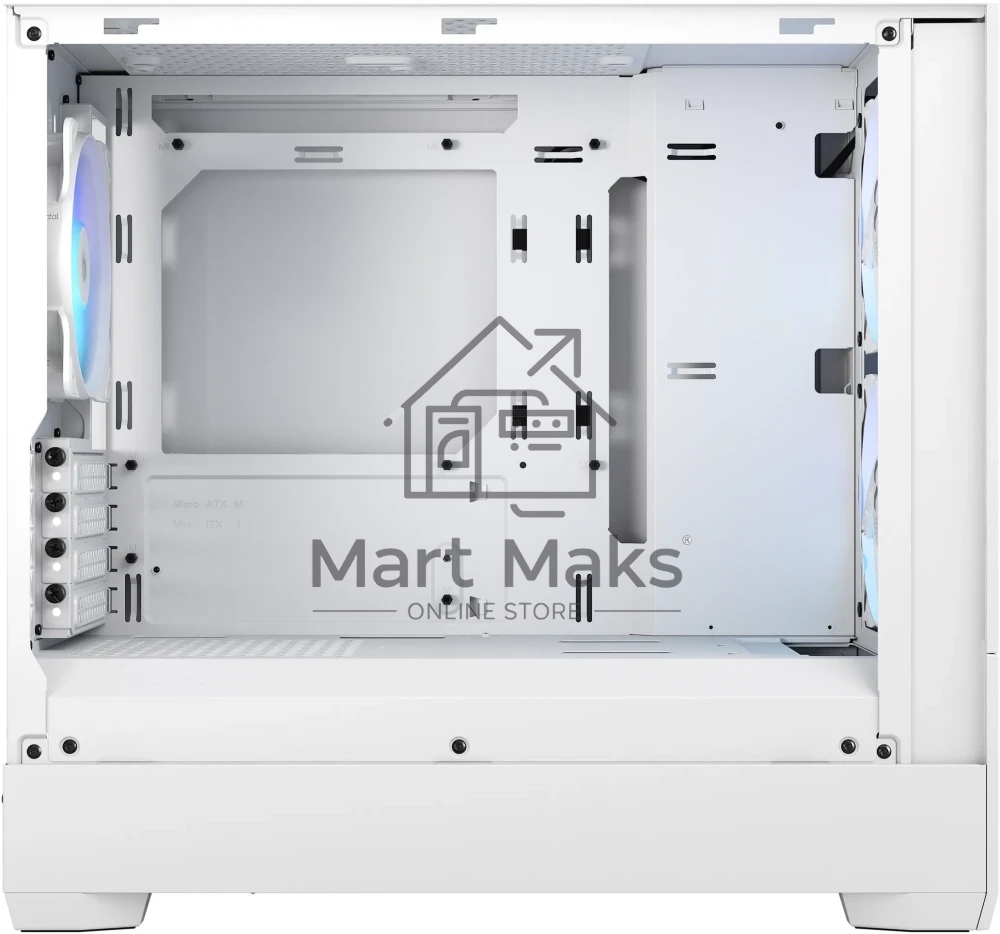 Корпус Fractal Design Pop Mini Air RGB White TG Clear Tint FD-C-POR1M-01