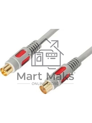 Антенный удлинитель DELINK TVгн. - TVшт. 7,0м 