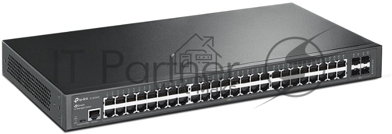 Коммутатор TP-Link JetStream TL-SG3452, 48×1 Гбит/с + 4×1 Гбит/с SFP, управляемый