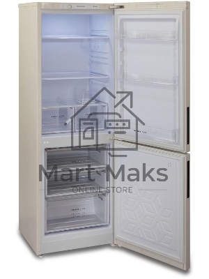 Холодильник Бирюса Б-G6027 бежевый двухкамерный 245/100л морозилка снизу