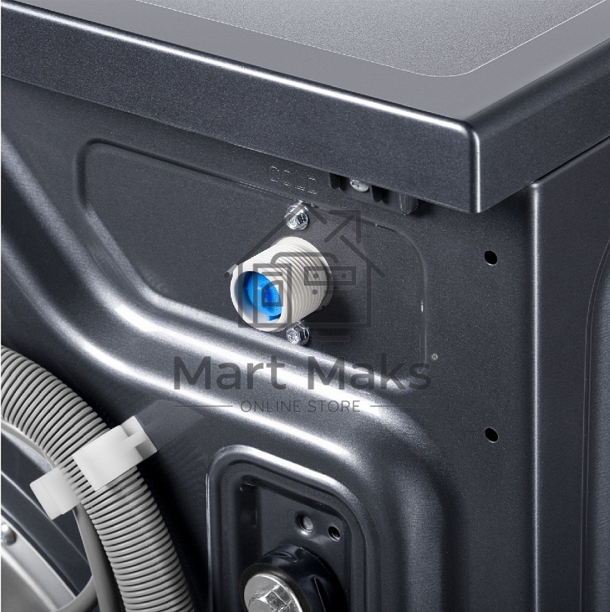 Стиральная машина Maunfeld MFWM1410SB02 темно-серебристый, загрузка фронтальная 10 кг, 1400 об/мин., класс: А+++