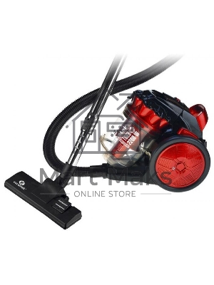 Пылесос Eurostek EVC-3002 черный/бежевый, 400/2200 Вт, уборка сухая, пылесборник контейнер 2.5 л