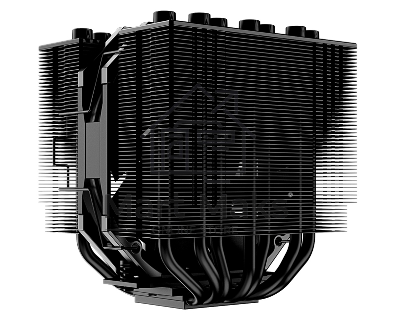 Кулер ID-COOLING SE-207-XT SLIM черный 120мм алюминий+медь 1800rpm 35db 4-pin 220W 135мм