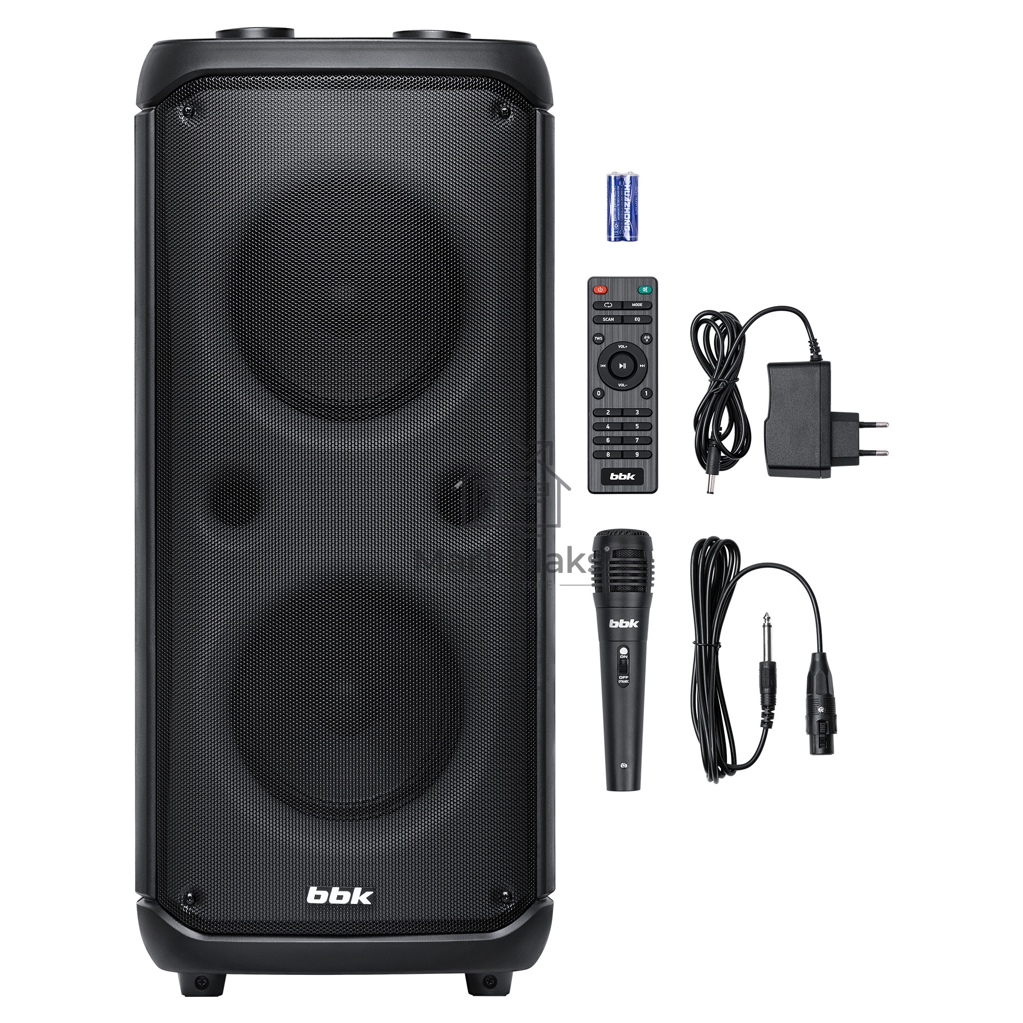 Минисистема BBK BTA6030 черный 50Вт FM USB BT