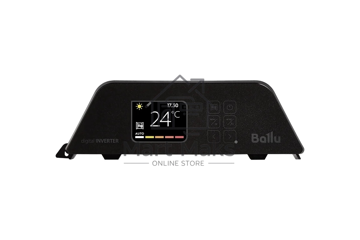 Конвектор Ballu Apollo digital INVERTER Space Black BEC/ATI-2002 черный, 2000 Вт, 25 м2, термостат, дисплей, WiFi