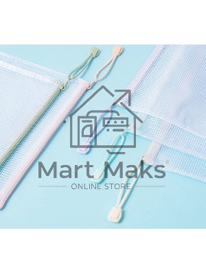 Папка на молнии ZIP Deli Colorful EF281 A5 ПВХ 0.23мм, ассорти, цвет молнии ассорти