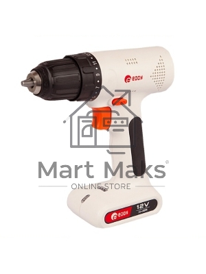 Дрель-шуруповерт Edon OAF12-MAD, Аккумуляторная, 12В, 1 АКБ