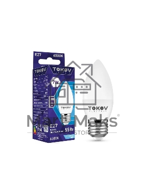 Лампа светодиодная TOKOV ELECTRIC 7Вт С37 6500К Е27 176-264В
