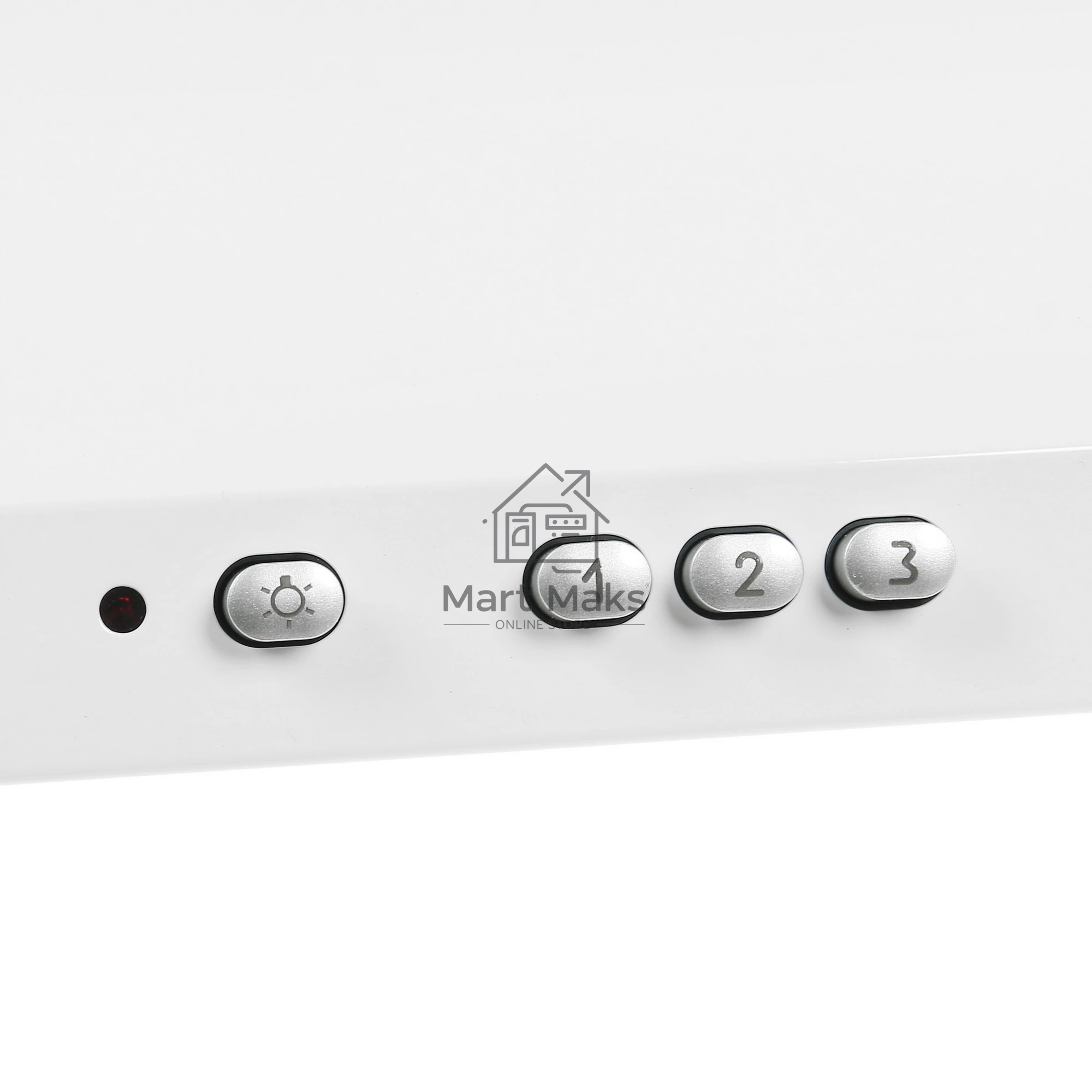 Вытяжка каминная Elikor Вента 60П-650-К3Д белый, 60 см, 650 куб. м/ч, 56 дБ