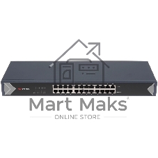 Коммутатор Hikvision DS-3E0524-E(C), 24×1 Гбит/с, неуправляемый