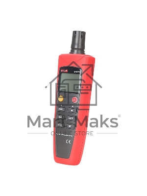 Детектор СО газа UT337A, 0~1000ppm, аудио и визуальное оповещение