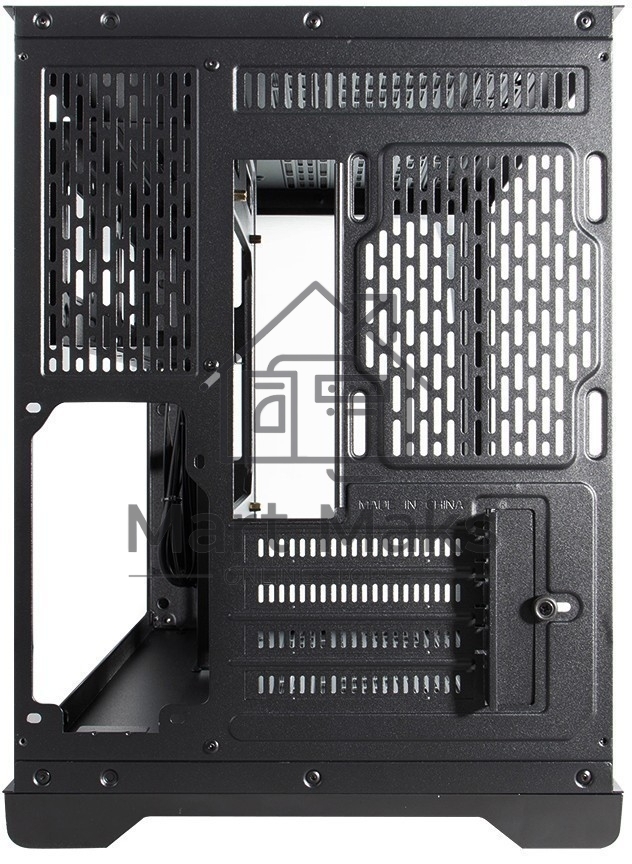 Компьютерный корпус 1STPLAYER MEGAVIEW MV6-T Black / mATX / MV6-TP-BK