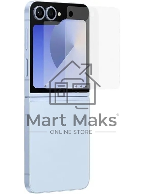 Защитная пленка для экрана Samsung прозрачный для Samsung Galaxy Z Flip6 прозрачный 2шт. (EF-UF741CTEGRU)