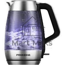 Чайник электрический Redmond KG253 1.5 л, 2200 Вт, хром