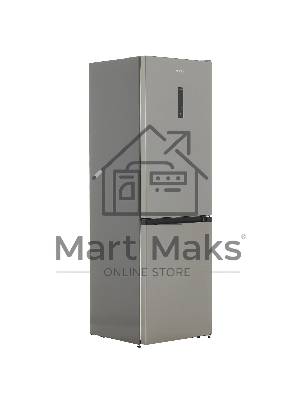 Холодильник Gorenje NRKP61EA2XL4 серебристый металлик двухкамерный 203/99л морозилка снизу, No Frost