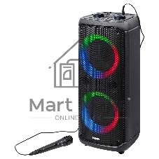 Минисистема BBK BTA6030 черный 50Вт FM USB BT