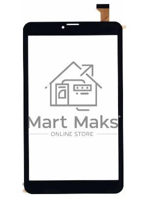 Сенсорное стекло (тачскрин) ZJ-80038A, черное