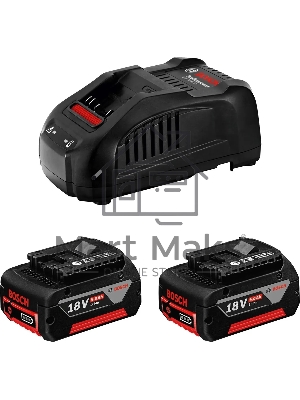 Батарея аккумуляторная Bosch 1600A00B8J 18В 5Ач Li-Ion (З/У в компл.)