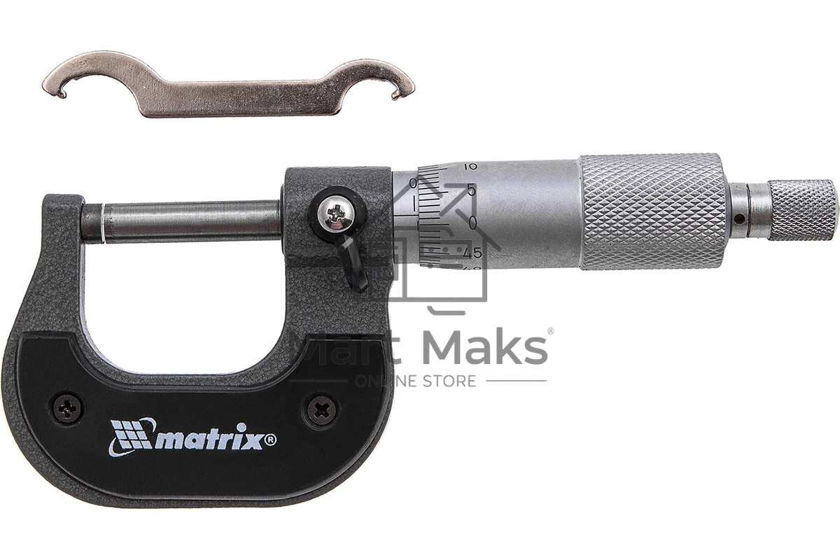 Микрометр механический MATRIX 317255, 0-25 мм