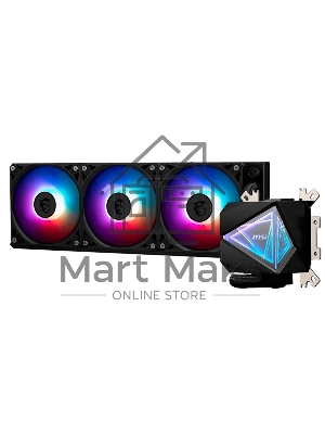 Система жидкостного охлаждения MSI MAG CORELIQUID I360 3x ARGb Gen2 Fan, ARGb Gen2 Block, Color Box