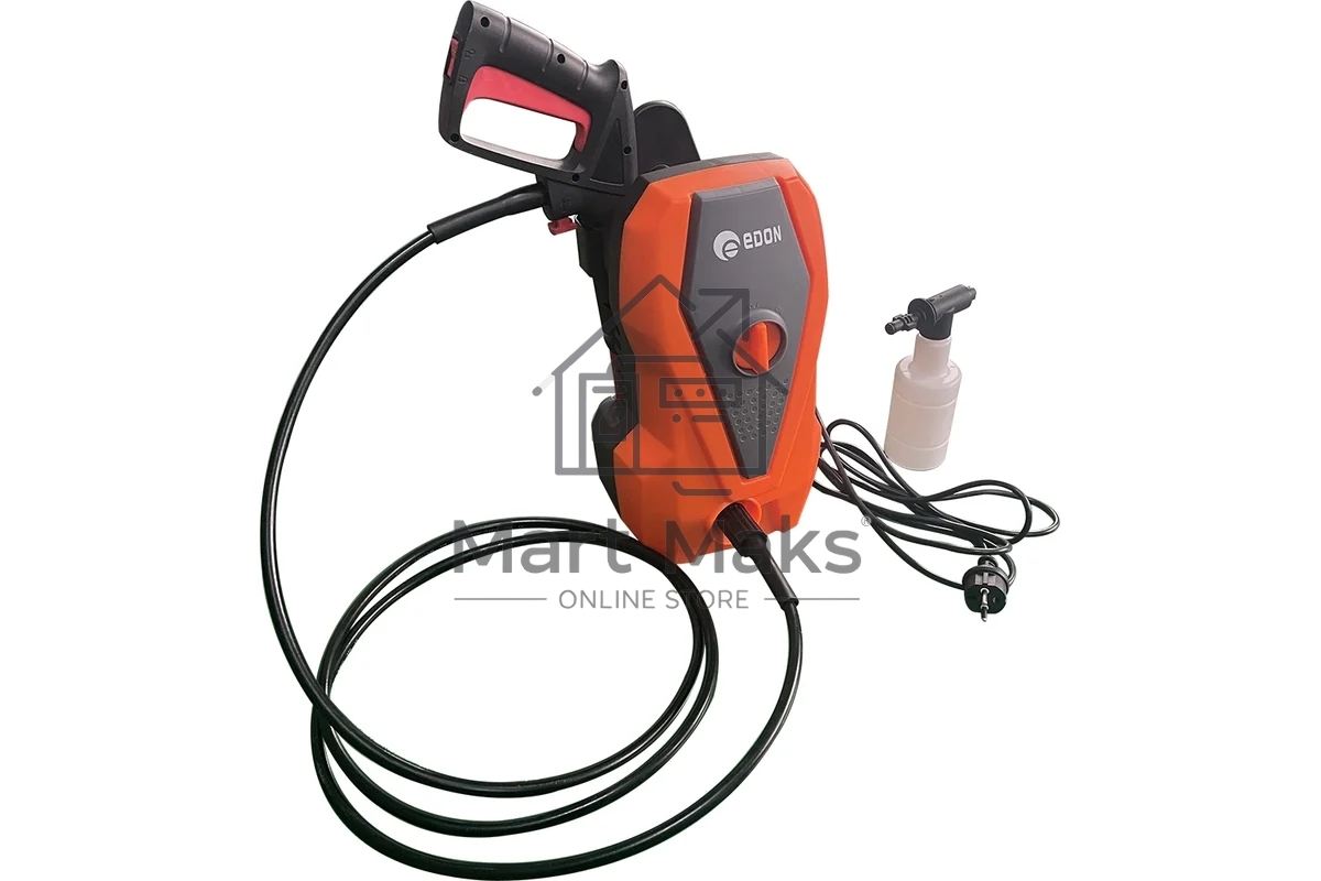 Мойка высокого давления EDON PW-90/1450 черный/оранжевый 20734