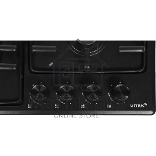 Газовая варочная панель Vitek VGH 6410 MBK черный