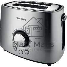 Тостер Gorenje T1000E серебристый/черный