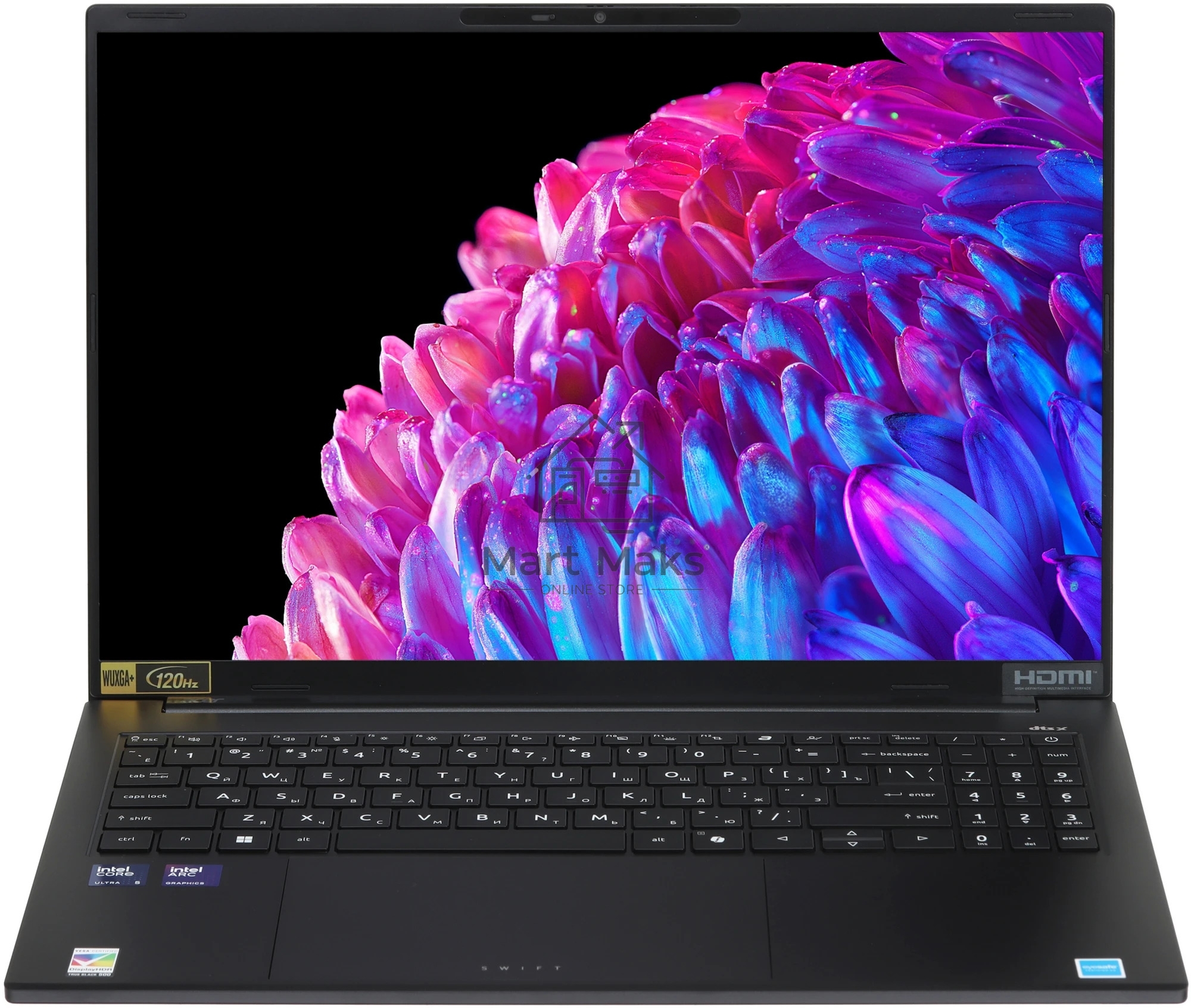 Ноутбук Acer Swift Go 16 SFG16-74-568D Intel Core Ultra 5 226V/16Gb/SSD1Tb/16