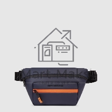 Сумка поясная Piquadro C2OW CA6940C2OW/BLU синяя полиуретан